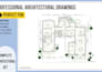 create a complete architectural drawing set or floor plan in autocad